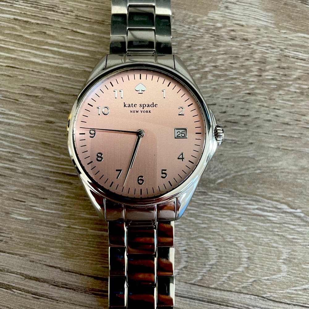 Kate Spade Pink faced watch